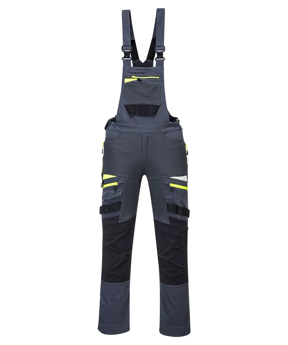 Portwest DX441 DX4 Work Bib and Brace in Metal Grey