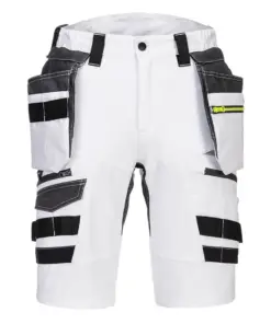 Portwest DX444 DX4 Detachable Holster Pocket Shorts in White