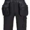 Portwest DX451 DX4 Craft Holster Shorts in Black