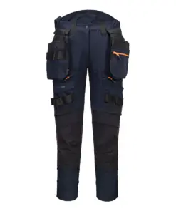 Portwest DX452 DX4 Women's Detachable Holster Pocket Trousers in Navy