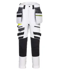 Portwest DX452 DX4 Women's Detachable Holster Pocket Trousers in White