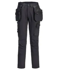 Portwest DX456 DX4 Craft Detachable Holster Trousers in Black
