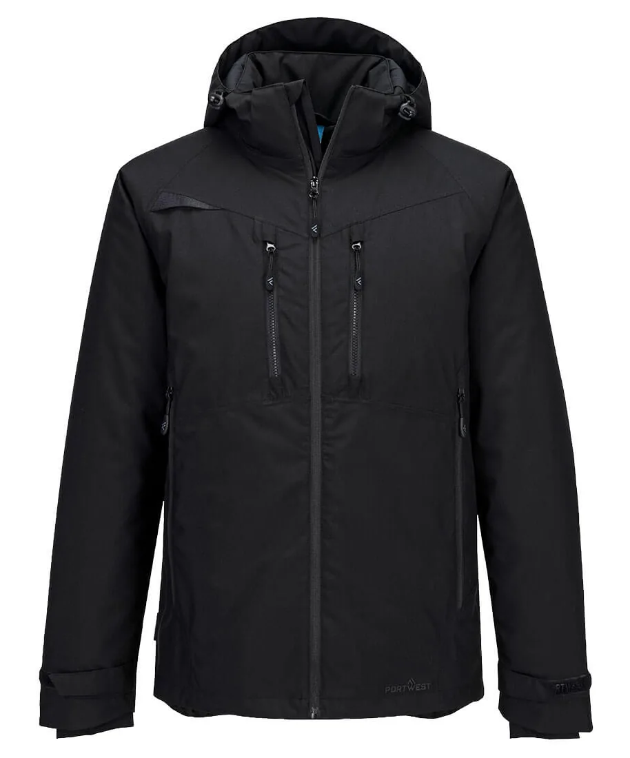 Portwest DX460 DX4 Winter Jacket in All Black