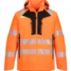 Portwest DX461 DX4 Hi-Vis Winter Jacket in Orange/Black