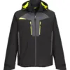 Portwest DX463 DX4 Rain Jacket in Black