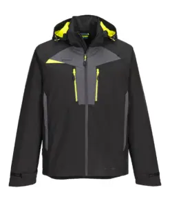 Portwest DX463 DX4 Rain Jacket in Black