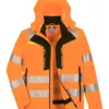 Portwest DX466 DX4 Hi-Vis 4-in-1 Jacket in Orange/Black