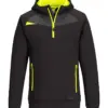 Portwest DX467 DX4 1/4 Zip Hoodie in Black