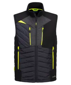 Portwest DX470 DX4 Hybrid Baffle Gilet in Black