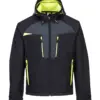 Portwest DX474 DX4 Hooded Softshell (3L) in Black