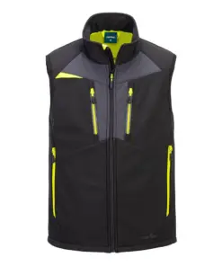 Portwest DX476 DX4 Softshell Bodywarmer (3L) in Black