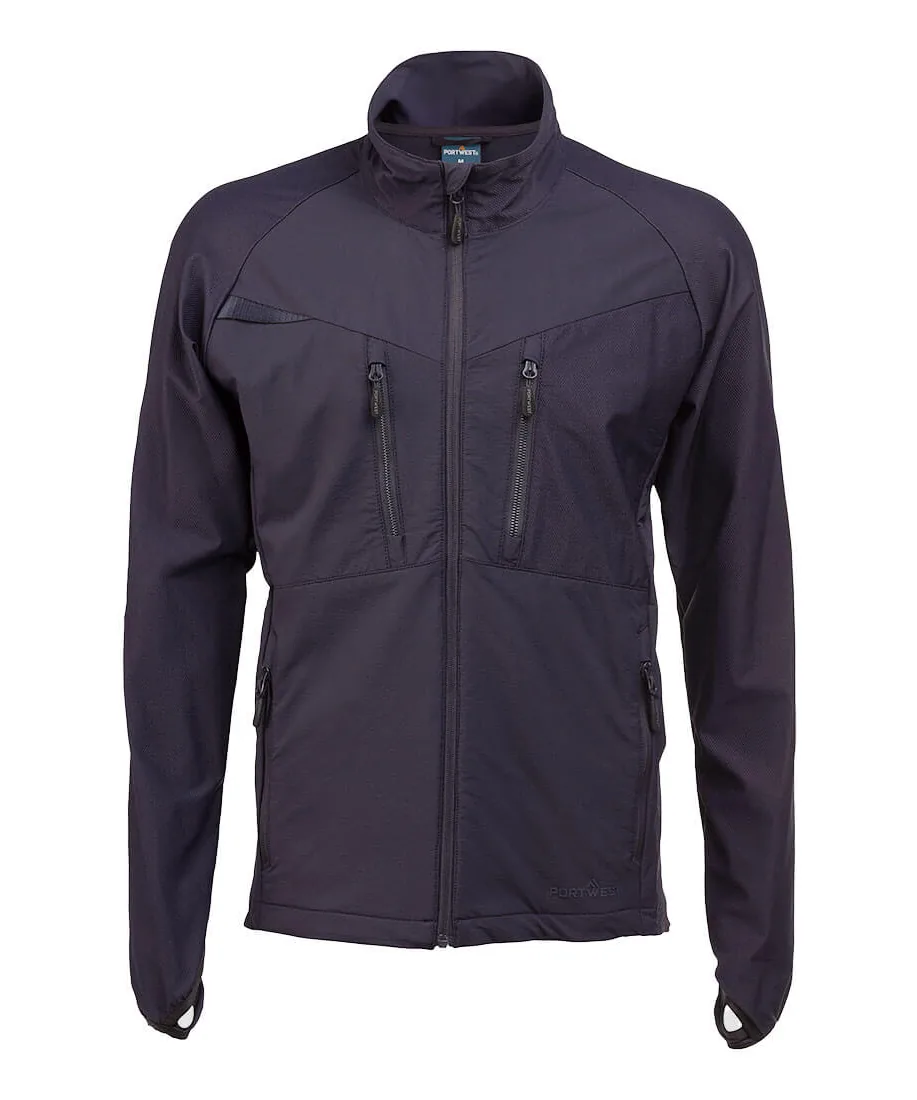 Portwest DX480 DX4 Lightweight Stretch Work Jacket in All Navy