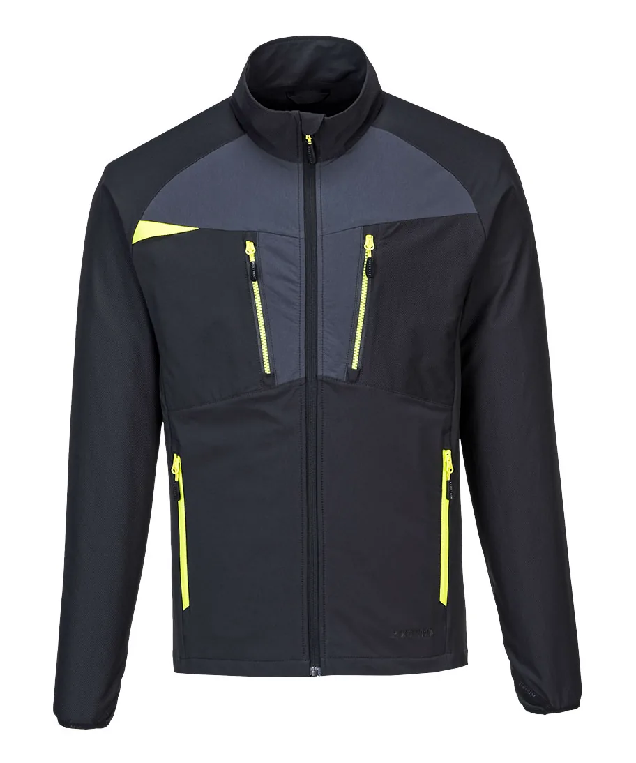 Portwest DX480 DX4 Lightweight Stretch Work Jacket in Black