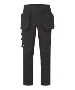 Portwest DX4E40 DX4 Evolution Stretch Detachable Holster Trousers​ in Black