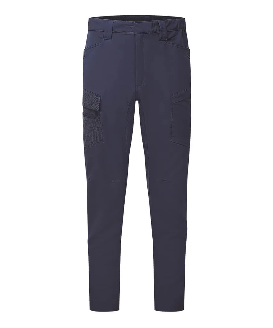 Portwest DX4E43 DX4 Evolution Stretch Service Trousers in Navy