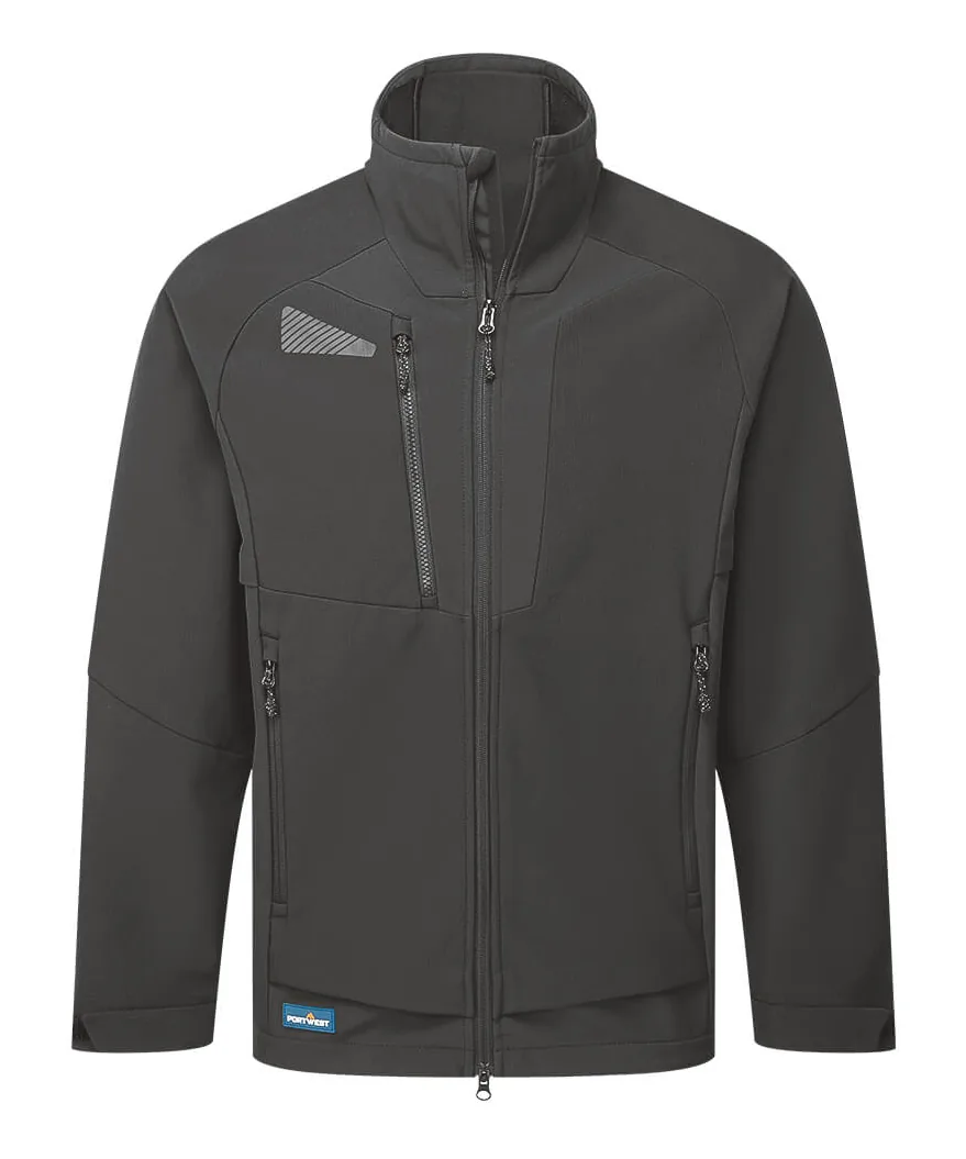 Portwest DX4E74 DX4 Evolution Softshell Jacket 3L in Black