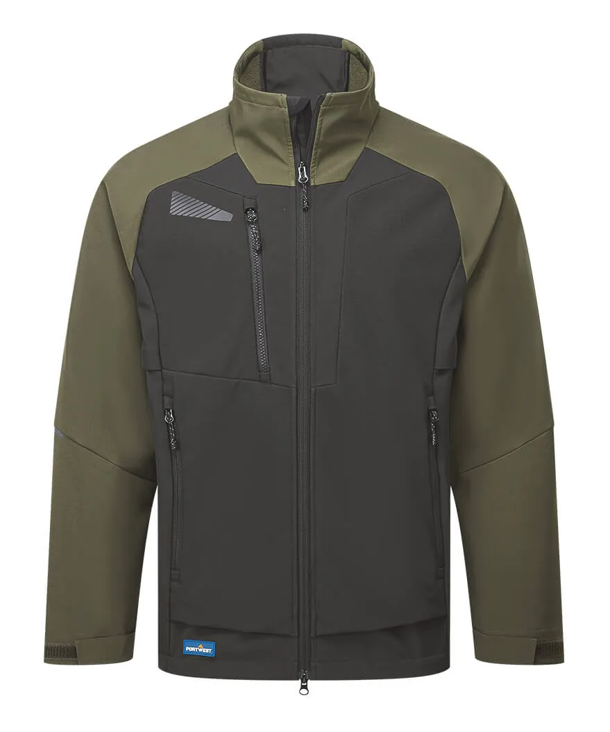 Portwest DX4E74 DX4 Evolution Softshell Jacket 3L in Forest Nights
