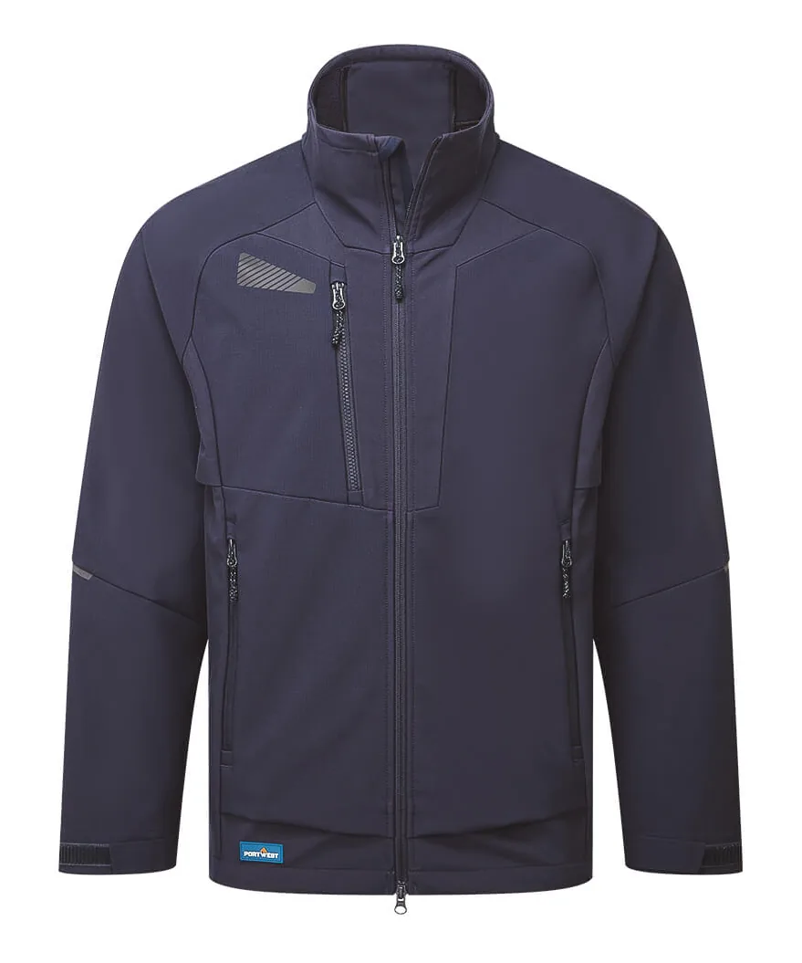 Portwest DX4E74 DX4 Evolution Softshell Jacket 3L in Navy