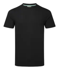 Portwest EC195 Cotton Recyclable T-Shirt Short Sleeve in Black