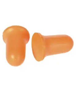 Portwest EP06 Bell Comfort PU Foam Ear Plugs 200-Pair Pack in Orange