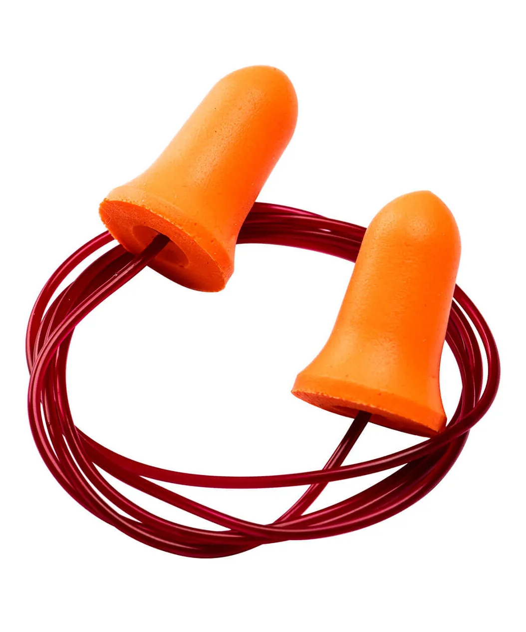 Portwest EP09 Bell Comfort PU Foam Ear Plugs Corded 200-Pair Pack in Orange