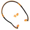 Portwest EP11 Easy Fit PU Ear Plugs Banded 2-Pair Pack in Orange