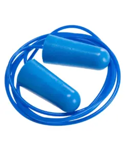 Portwest EP30 Detectable Corded PU Ear Plugs 200-Pair Pack in Blue
