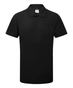Portwest ES210 ES1 Essential Polo-Shirt Short Sleeve in Black
