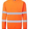 Portwest ES303 ES1 Essential Hi-Vis Sweatshirt in Orange