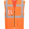 Portwest ES376 ES1 Essential Hi-Vis Mesh Executive Vest in Orange