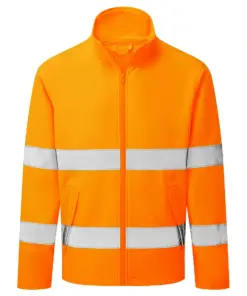 Portwest ES428 ES1 Essential Hi-Vis Softshell Jacket (2L) in Orange