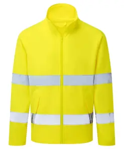 Portwest ES428 ES1 Essential Hi-Vis Softshell Jacket (2L) in Yellow