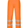 Portwest ES441 ES1 Essential Hi-Vis Rain Trouser in Orange
