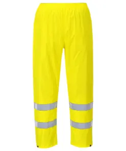 Portwest ES441 ES1 Essential Hi-Vis Rain Trouser in Yellow