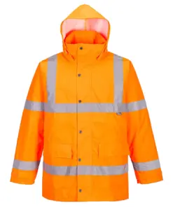 Portwest ES460 Essential Hi-Vis Winter Traffic Jacket in Orange