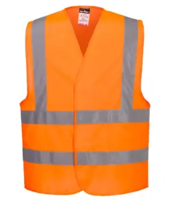Portwest ES470 ES1 Essential Hi-Vis Band and Brace Vest in Orange