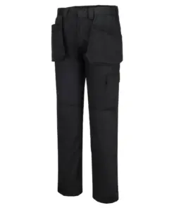 Portwest ES720 ES1 Essential Holster Trousers in Black