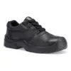 Portwest ESF02 Steel Split Leather Low Shoe S1P FO SR in Black