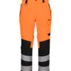 Portwest EV402 EV4 Hi-Vis Expedition Trouser in Orange/Black
