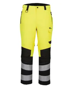 Portwest EV402 EV4 Hi-Vis Expedition Trouser in Yellow/Black