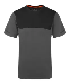 Portwest EV411 EV4 Lightweight T-Shirt Short Sleeve in Metal Grey