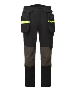Portwest EV440 EV4 Stretch Detachable Holster Trousers in Black