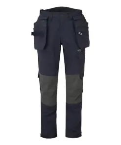 Portwest EV440 EV4 Stretch Detachable Holster Trousers in Navy