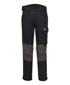 Portwest EV441 EV4 Stretch Work Trousers in Black