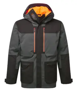 Portwest EV461 EV4 Winter Parka Jacket in Metal Grey