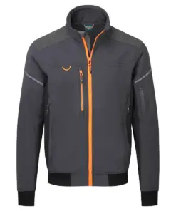Portwest EV464 EV4 Softshell Bomber (3L) in Metal Grey