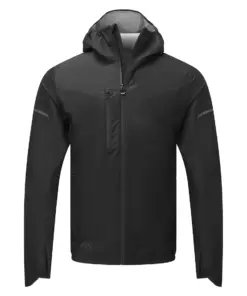 Portwest EV466 EV4 Packable Waterproof Jacket in Black