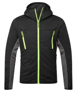 Portwest EV470 EV4 Insulated Hybrid Jacket in Black