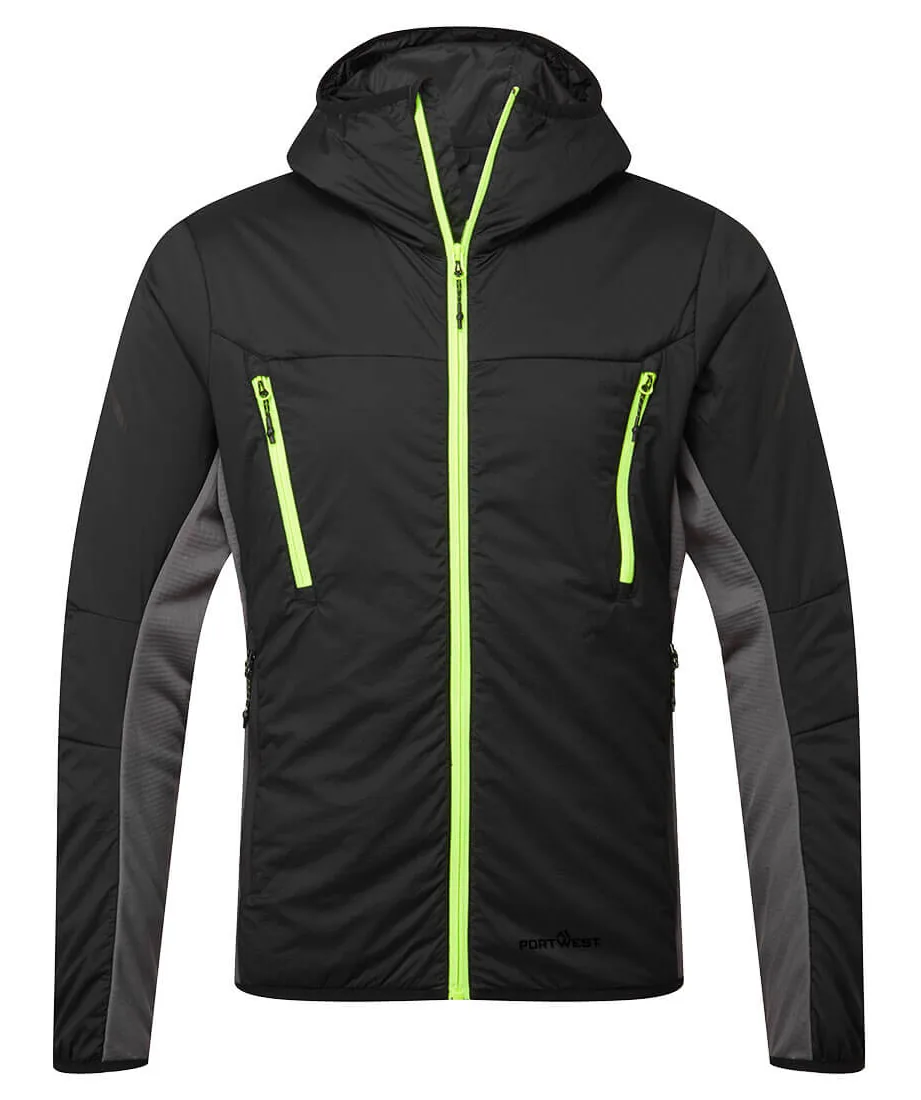 Portwest EV470 EV4 Insulated Hybrid Jacket in Black