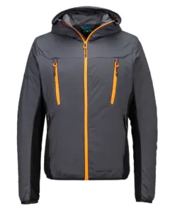 Portwest EV470 EV4 Insulated Hybrid Jacket in Metal Grey
